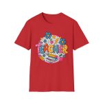 Teacher Floral Doodle T-Shirt - Image 3