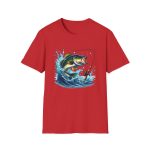 Bass Fishing Graphic T-Shirt - Image 3