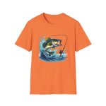 Bass Fishing Graphic T-Shirt - Image 6
