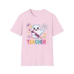 Cute Ghost Teacher Tee - Image 5