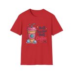 Half Teacher Half Coffee T-Shirt - Image 3