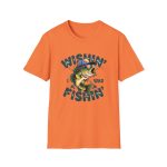 Wishin' I Was Fishin' T-Shirt - Image 6