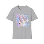 Cute Pastel School Teacher Graphic Tee - Image 2