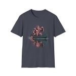 Bigfoot in boat T-Shirt - Image 3