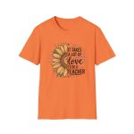 It Takes a Lot of Love to Be a Teacher Tee - Image 6