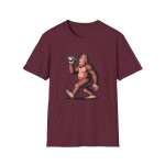 Bigfoot Loves Drinking T-Shirt - Image 7