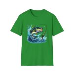 Bass Fishing Graphic T-Shirt - Image 4
