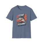 Gone Fishing Graphic T-shirt - Image 7