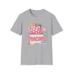 Teacher Heart Graphic T-Shirt - Image 2