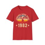 Legends were born in 1982 T-Shirt - Image 4